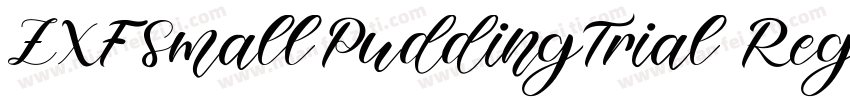 ZXFSmallPuddingTrial Regular字体转换